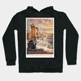 Rome Vintage Travel Poster 1906 Hoodie